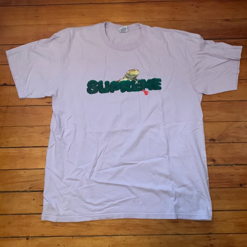 Supreme lizard tee